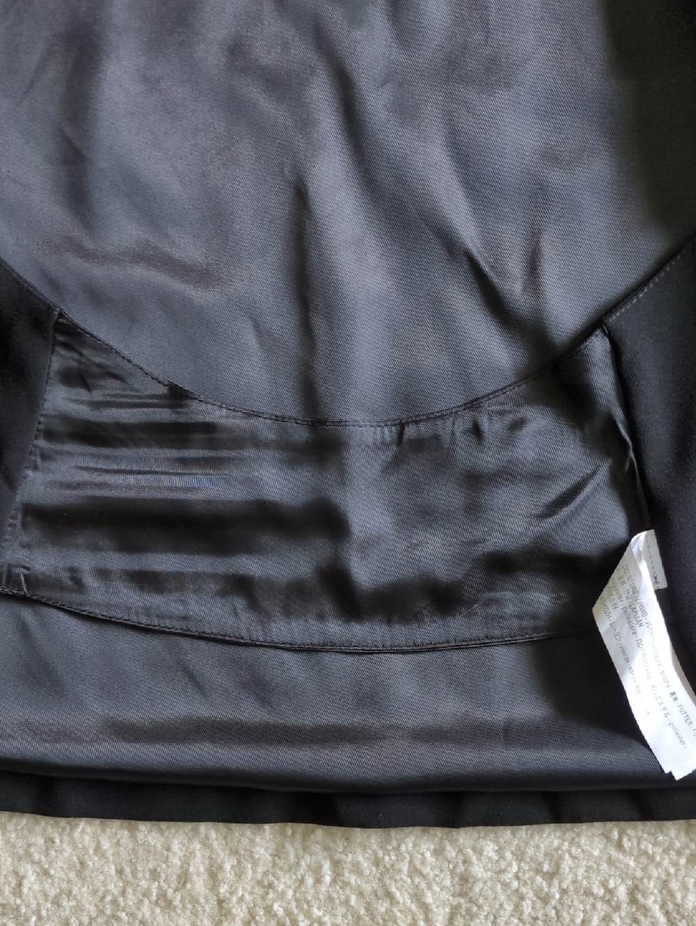 Zara Women's Black Open-Front Cape Blazer (Please Read Description) - Picture 10 of 12